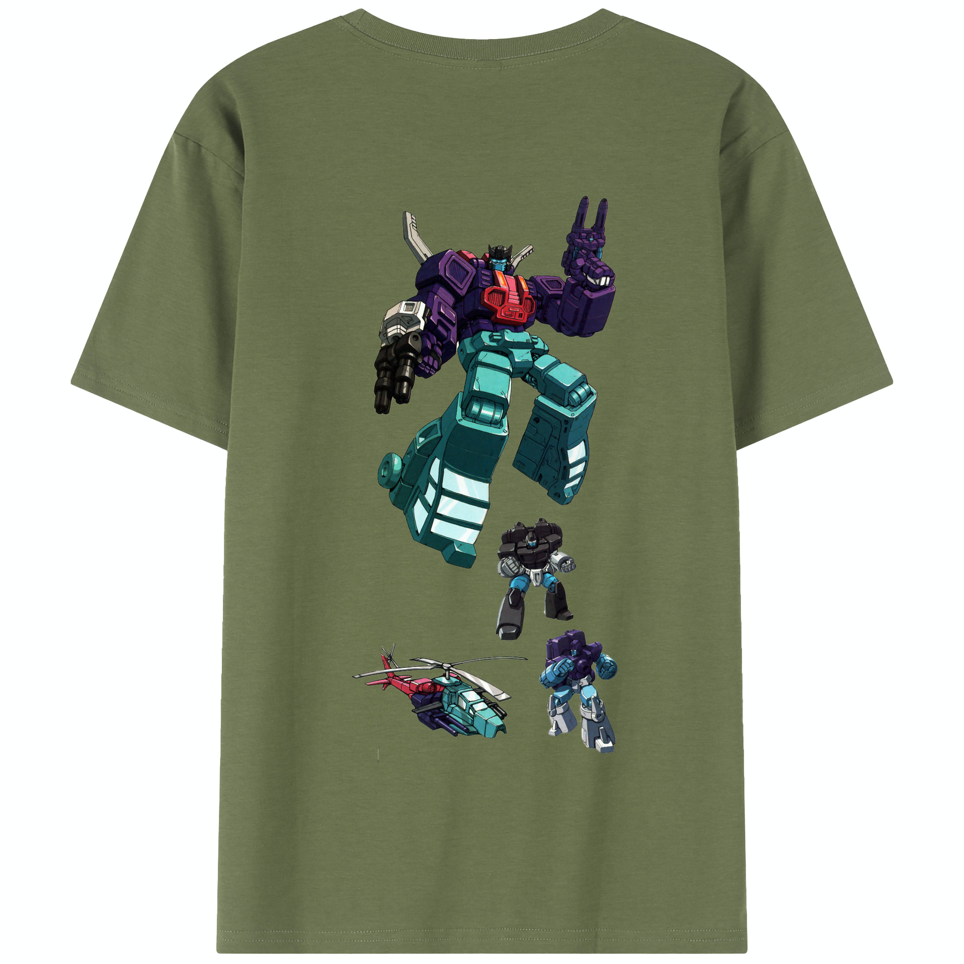 （画像用）  綿100％半袖Tシャツ（背面プリント）